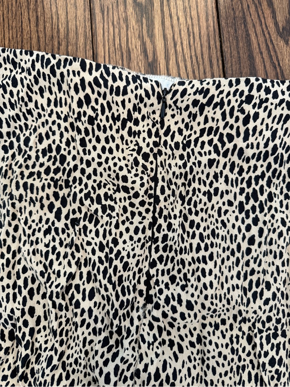 Brandy Melville Leopard Midi Skirt - Brown & Cream - Picture 5 of 6